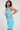 Luck & Trouble Mykonos Twist Mini Dress Blue