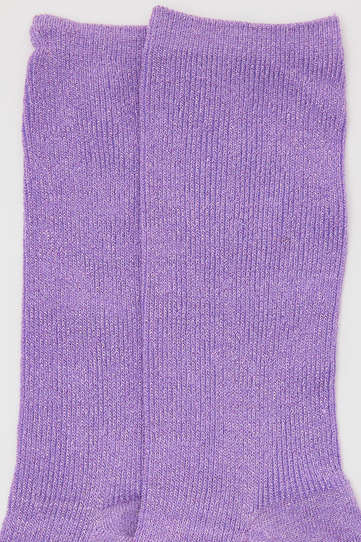 Token Sparkle Everywhere Sock Purple