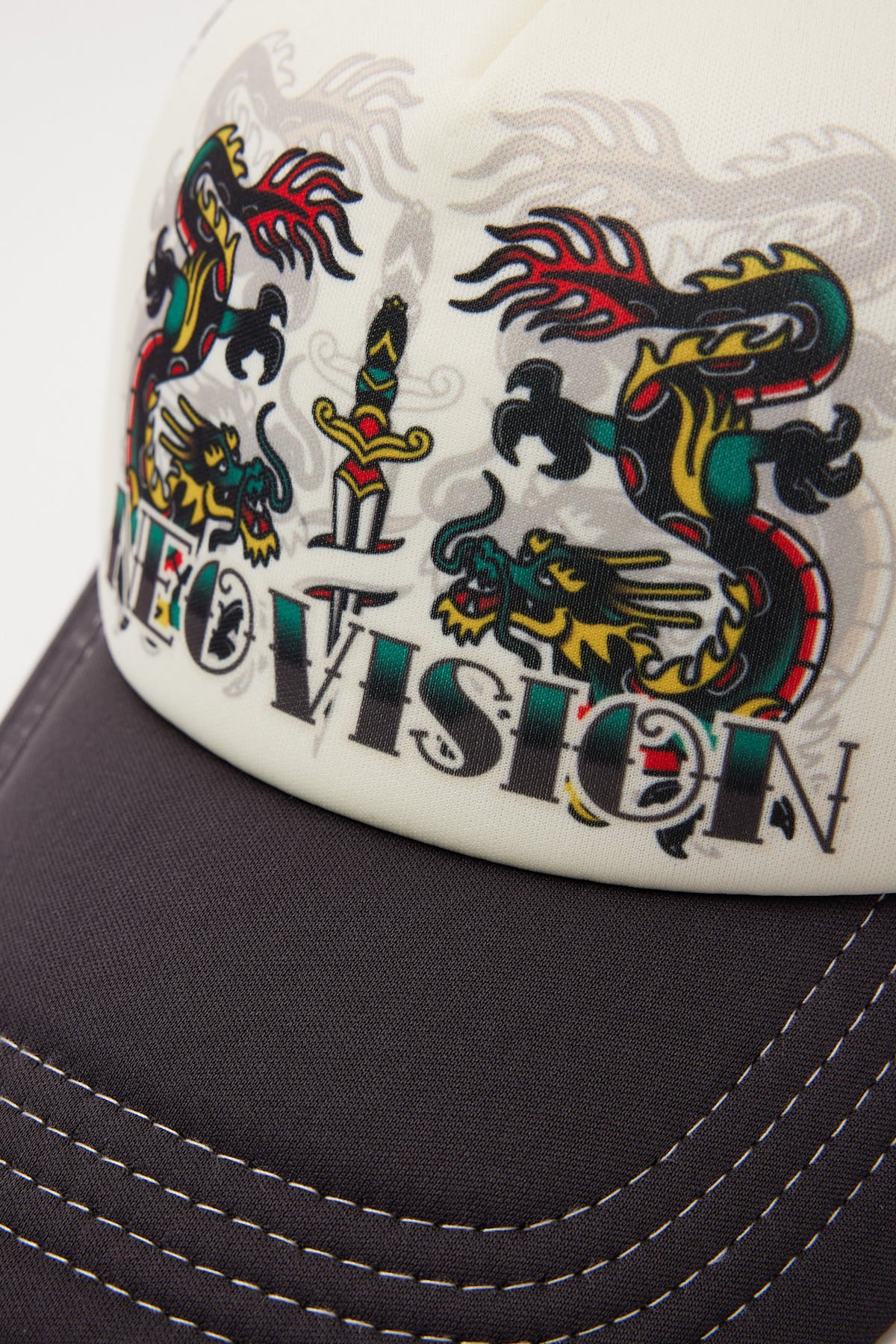 Neovision Dragon Contrast Trucker Cap BLK