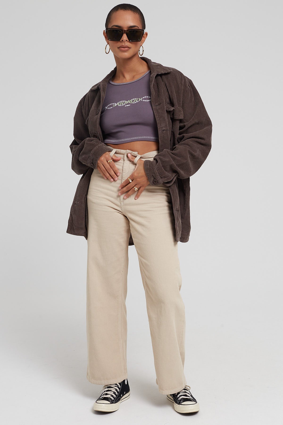 Thrills Holly Cord Pant Soft Tan – Universal Store