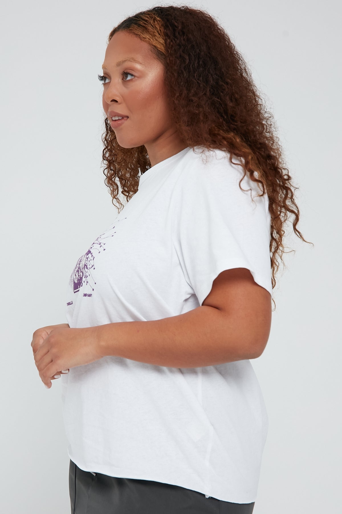 Thrills Growing Pains Relaxed Tee White