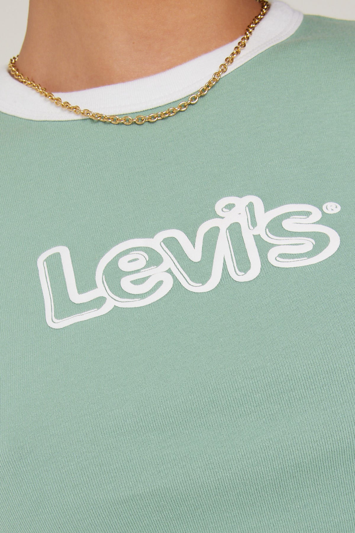 Levi's Graphic Ringer Mini Tee Greens
