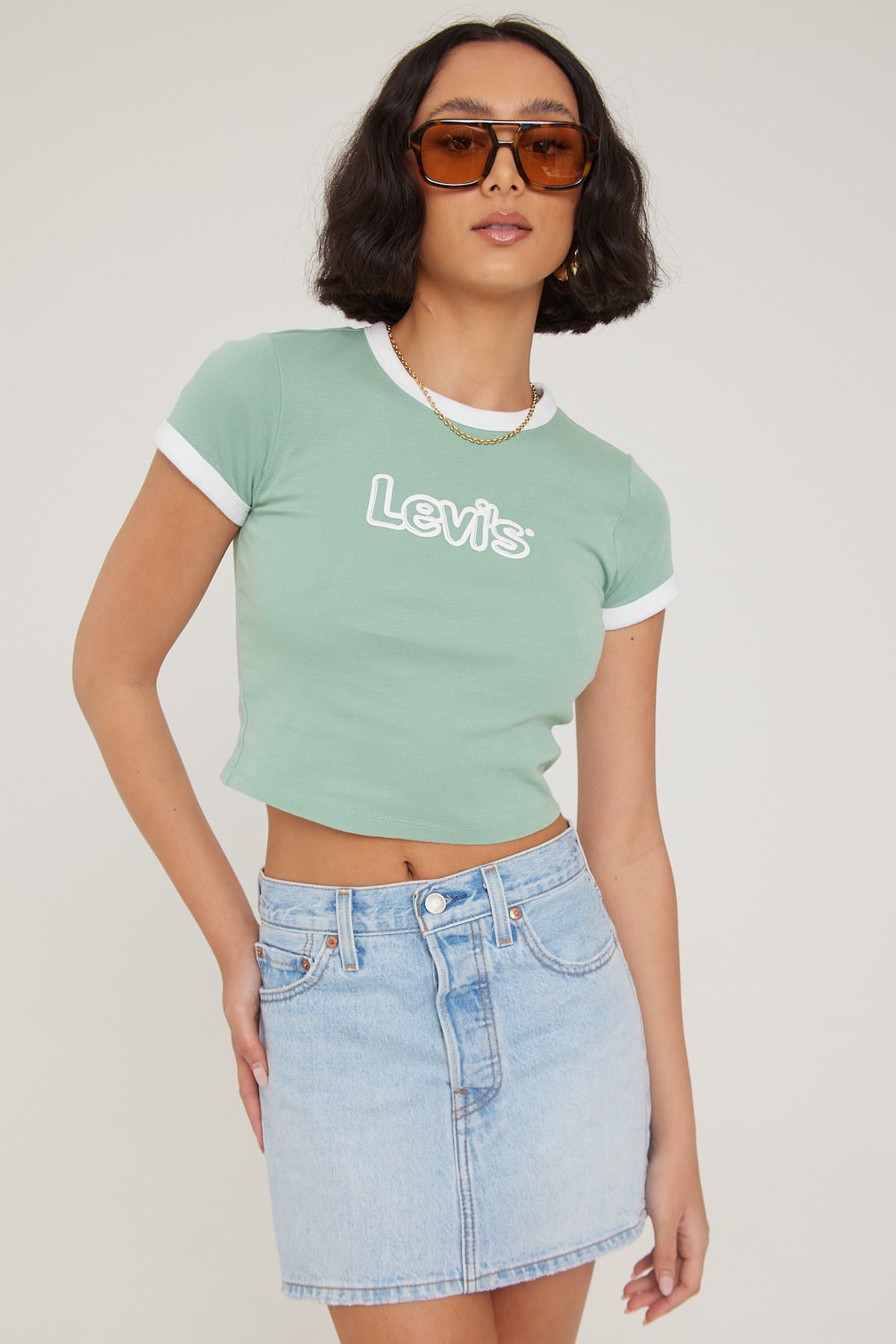 Levi's Icon Skirt Front and Center