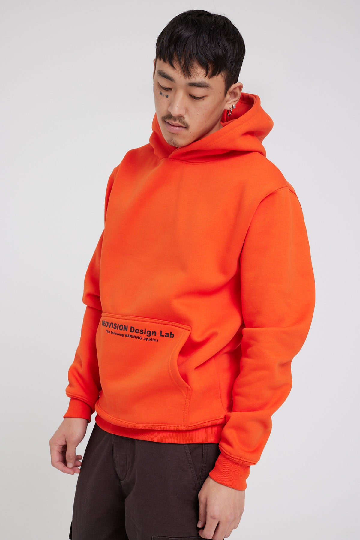 Neovision Warning Oversize Hoodie Orange – Universal Store