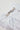 Token Large Draped Satin Bow Hair Clip White