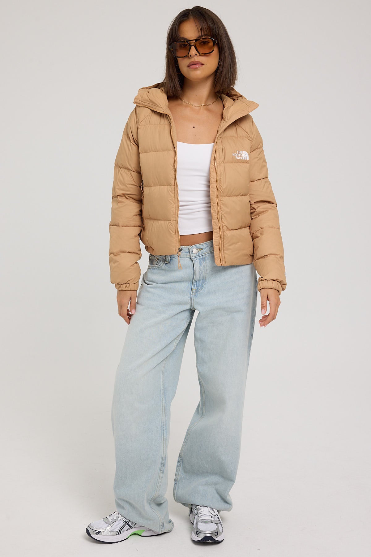 The North Face Women's Hydrenalite Down Hoodie Almond Butter