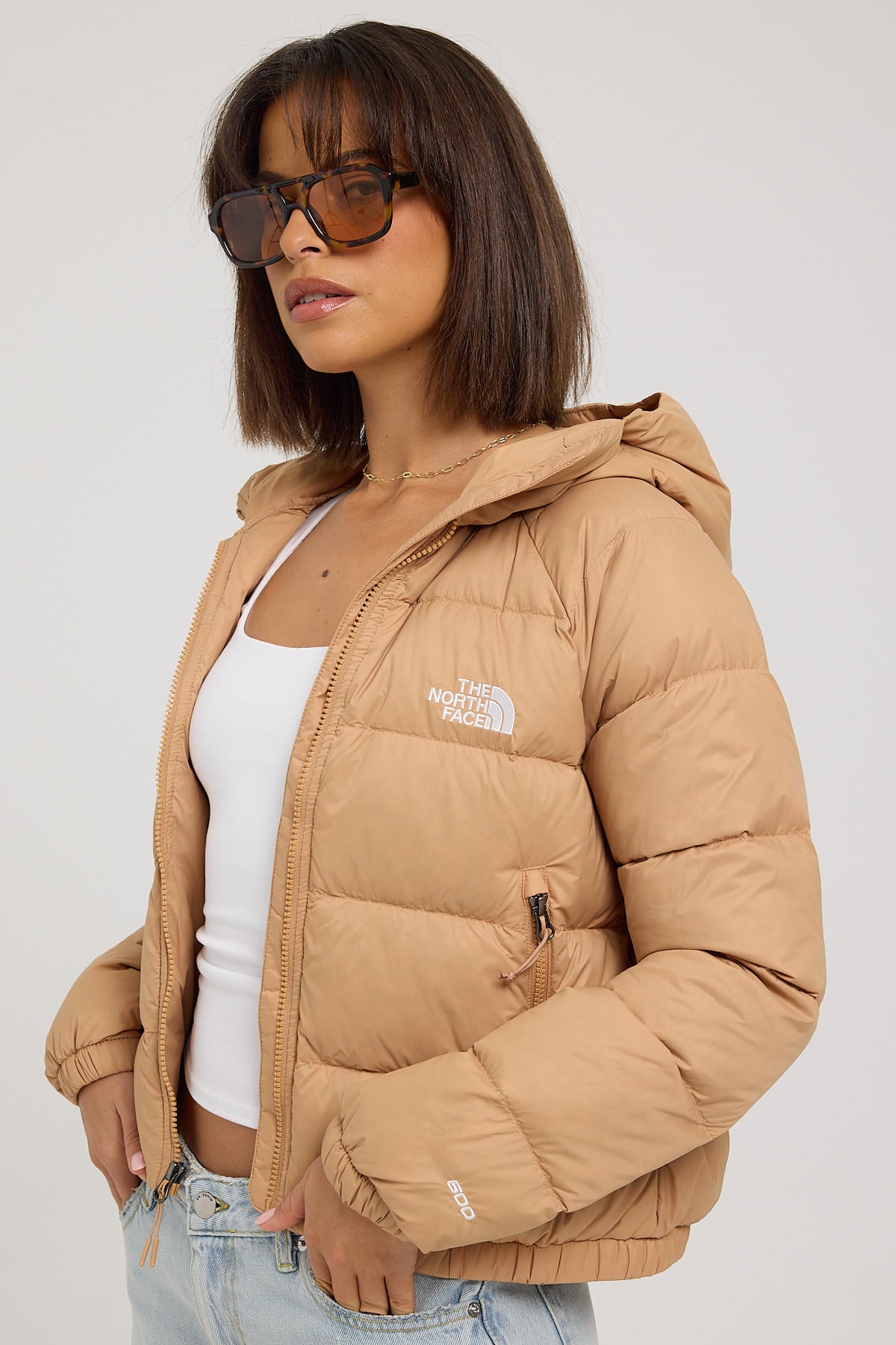 The North Face Women's Hydrenalite Down Hoodie Almond Butter