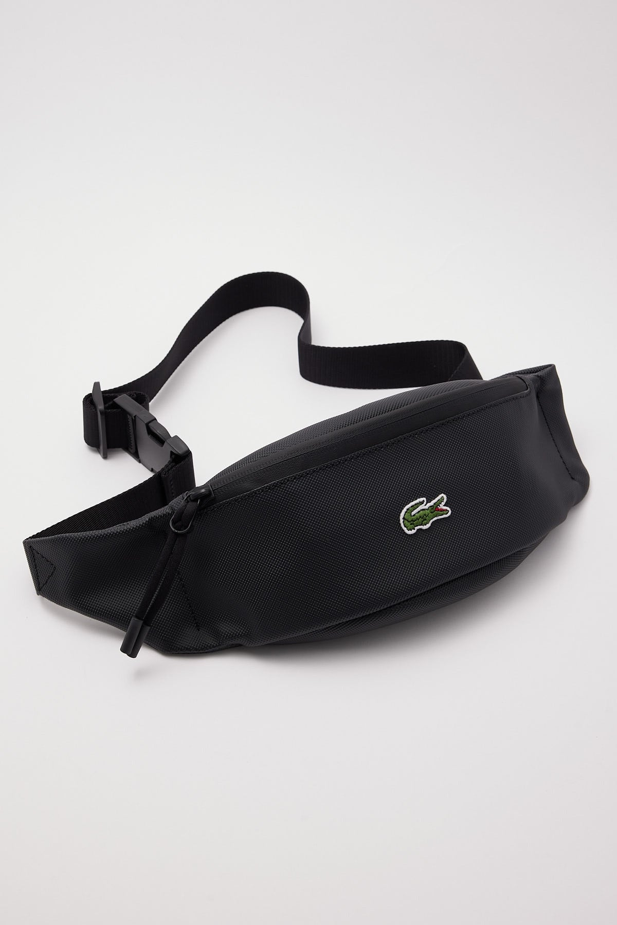 Lacoste LCST Waist Bag Black Universal Store