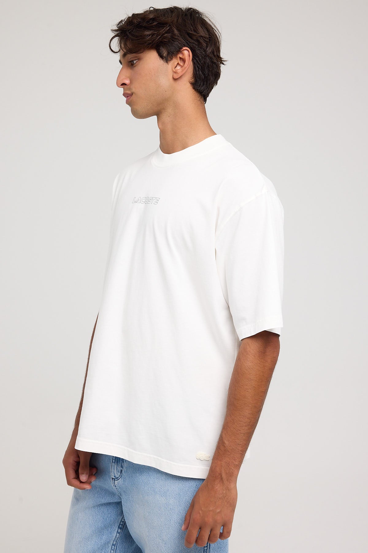 Lacoste Neo Heritage Loose Fit Logo T-Shirt Eco SMAR