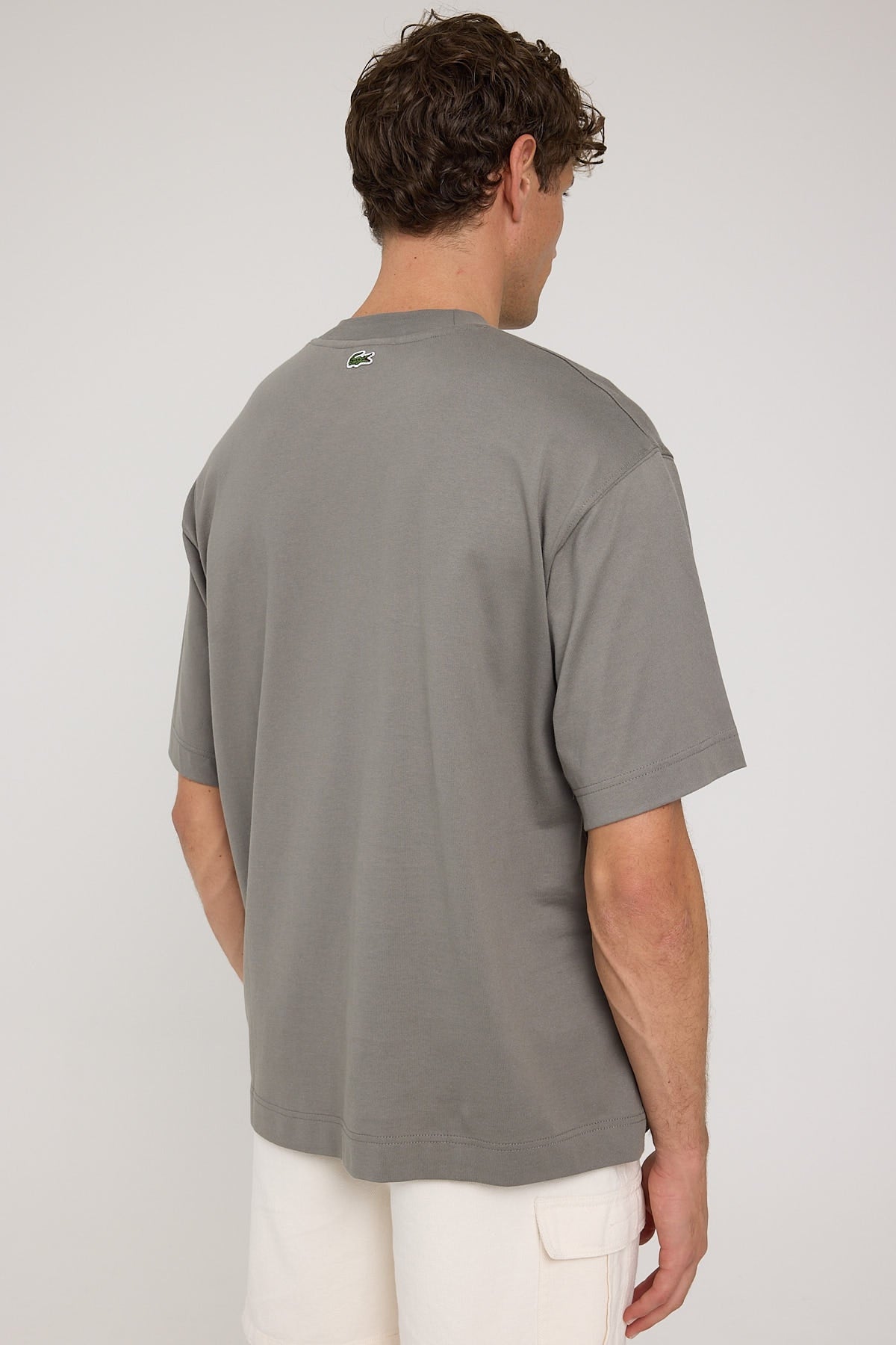 Lacoste Neo Heritage Loose Fit T-Shirt Pepper