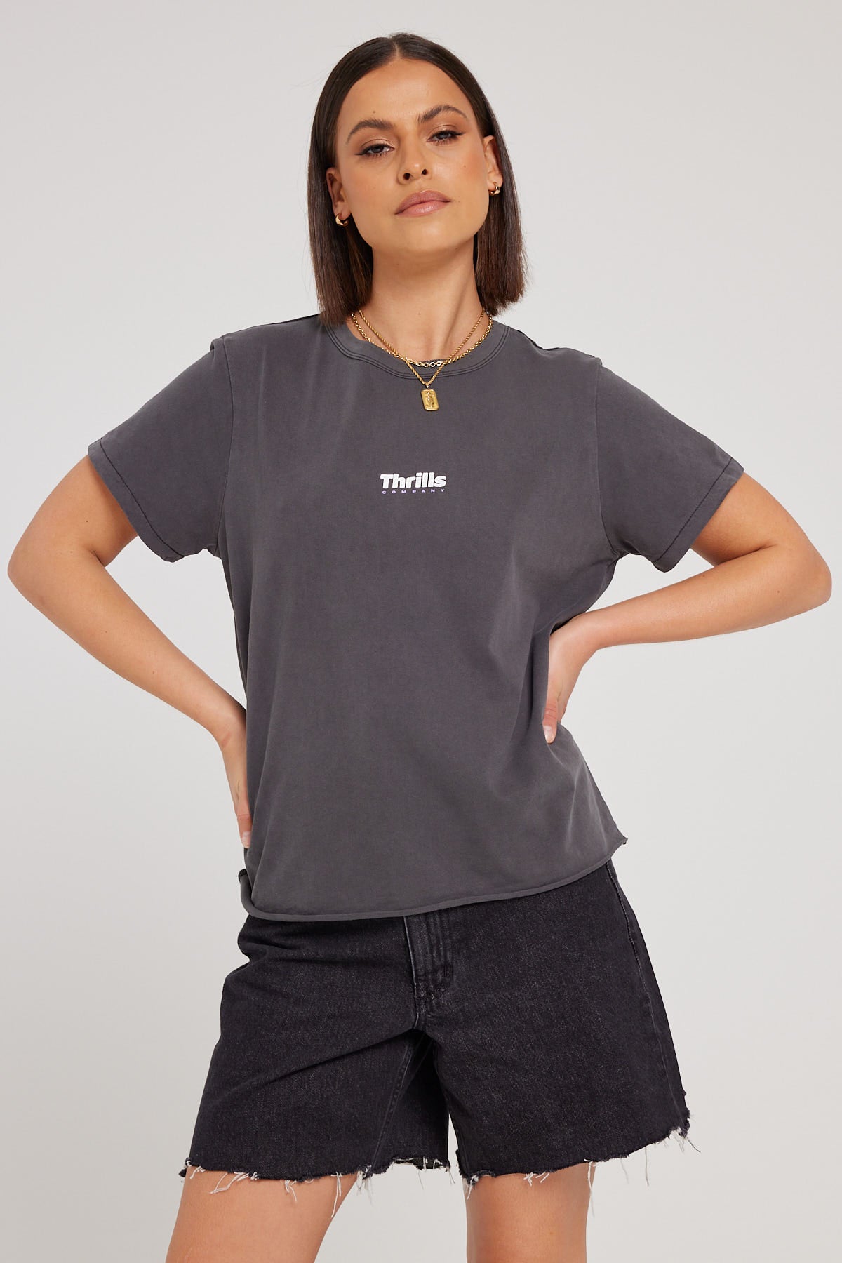 Thrills Paradox Relaxed Fit Tee Merch Black