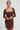 Perfect Stranger Basic Long Sleeve Mini Dress Brown