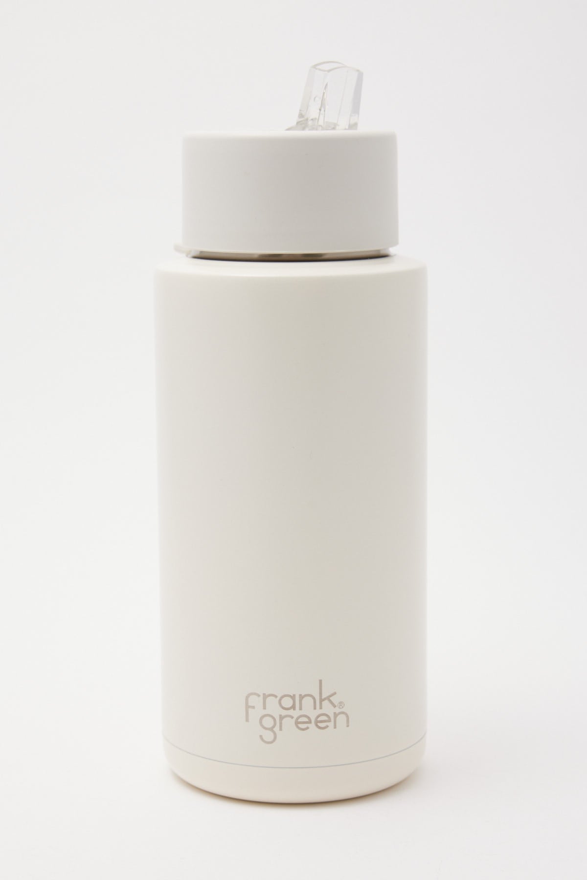 Frank Green Ceramic Straw Lid Reusable Bottle 34oz Cloud