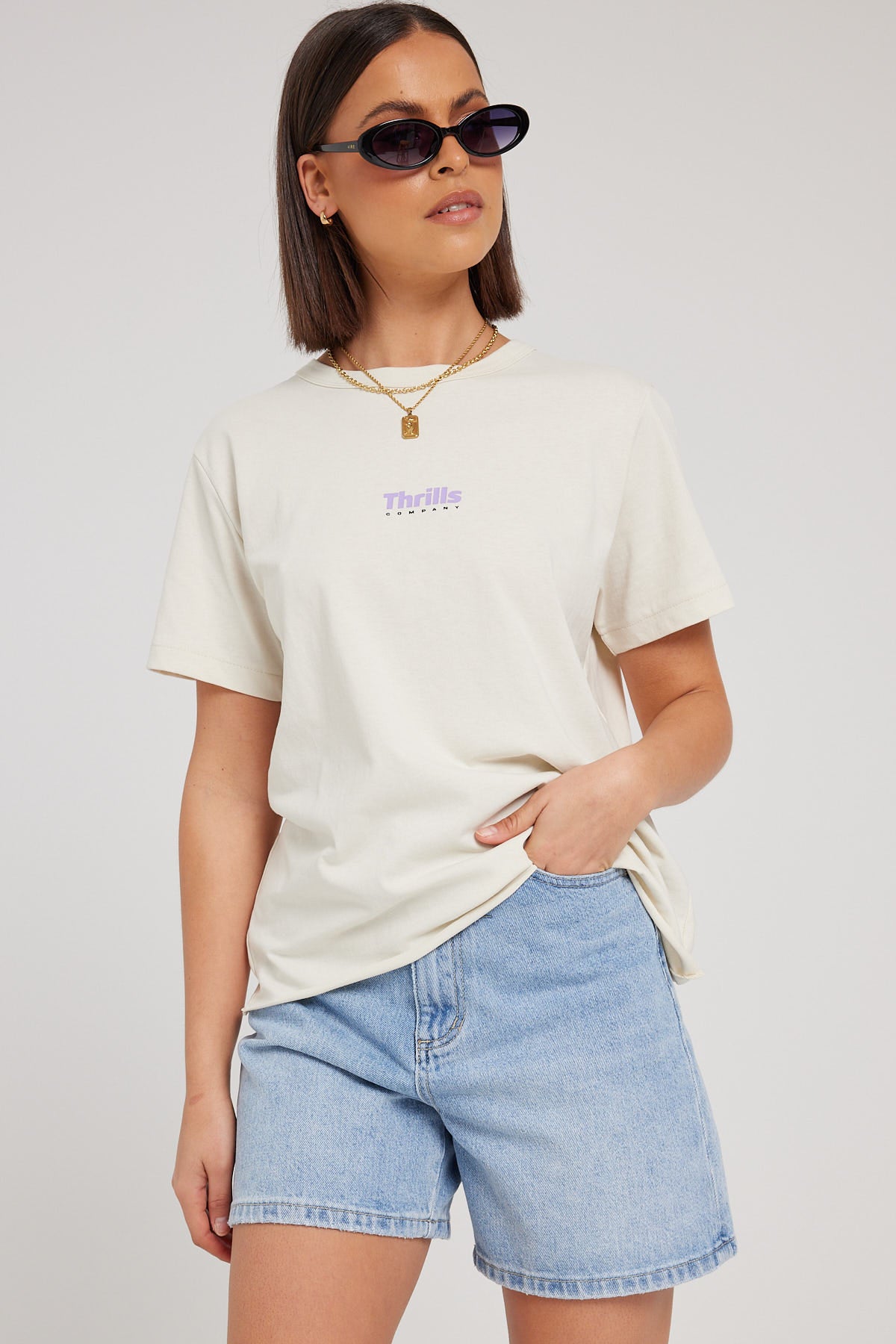 Thrills Paradox Relaxed Fit Tee Heritage White – Universal Store