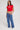 Tommy Jeans Baby Crop Essential Logo Tee Deep Crimson