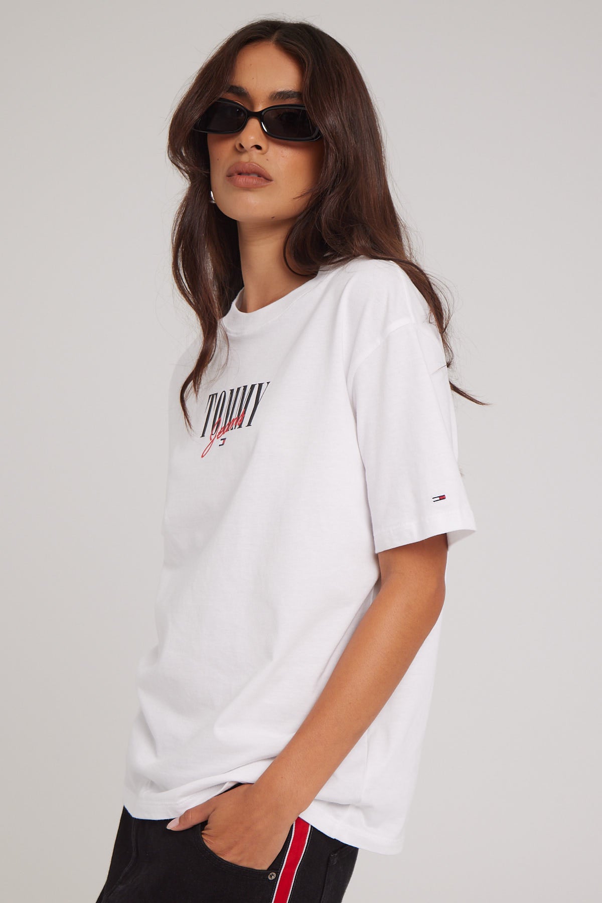 Tommy Jeans Relaxed Essential Logo Tee Black