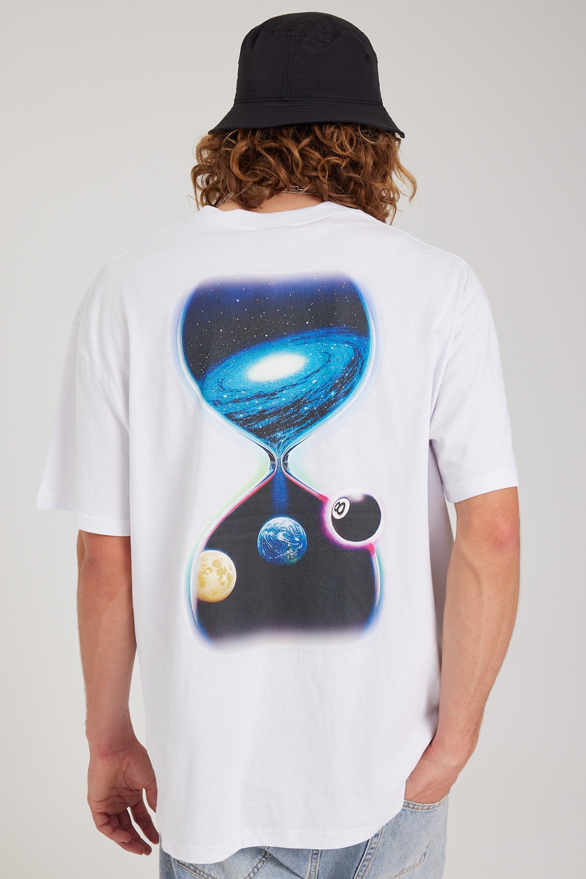 Stussy Galaxy Solid Short Sleeve Tee White