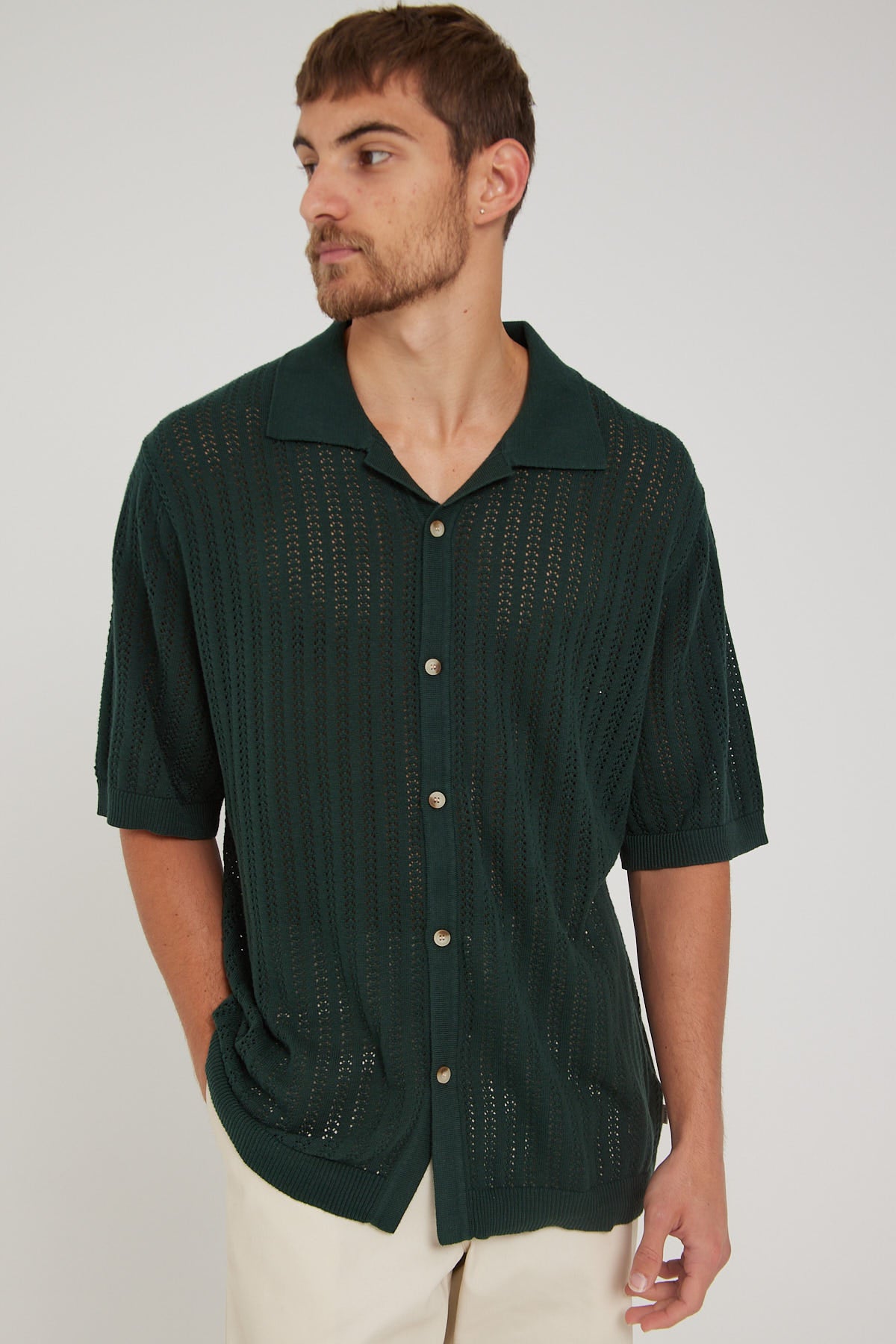 Rolla's Bowler Knit Shirt Thyme – Universal Store