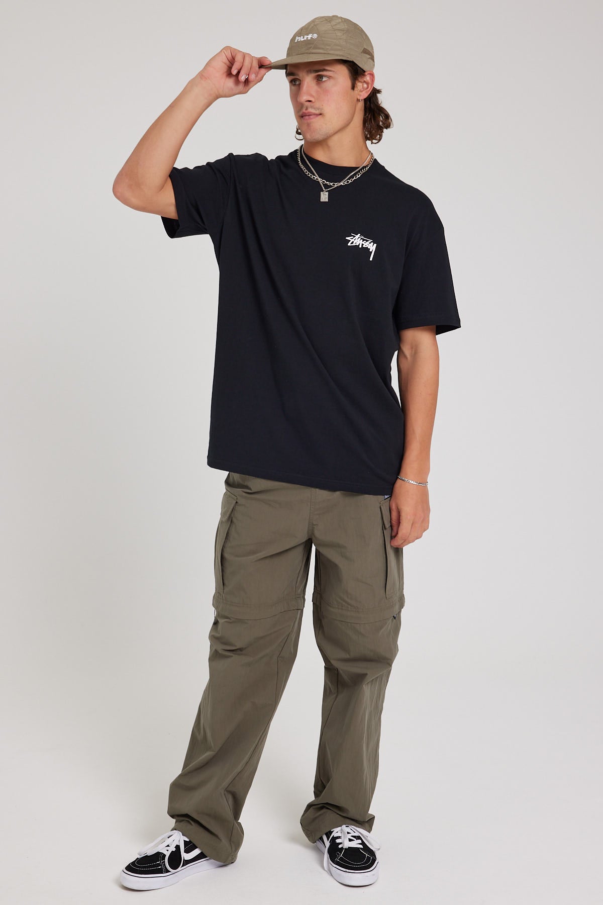 Stussy Nyco Cargo Convertible Pant Flora Green