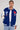 Worship Team Spirit Letterman Jacket Levitation Blue