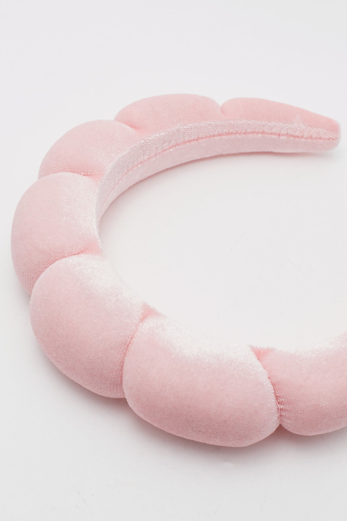 Token Oversized Toweling Headband Pink