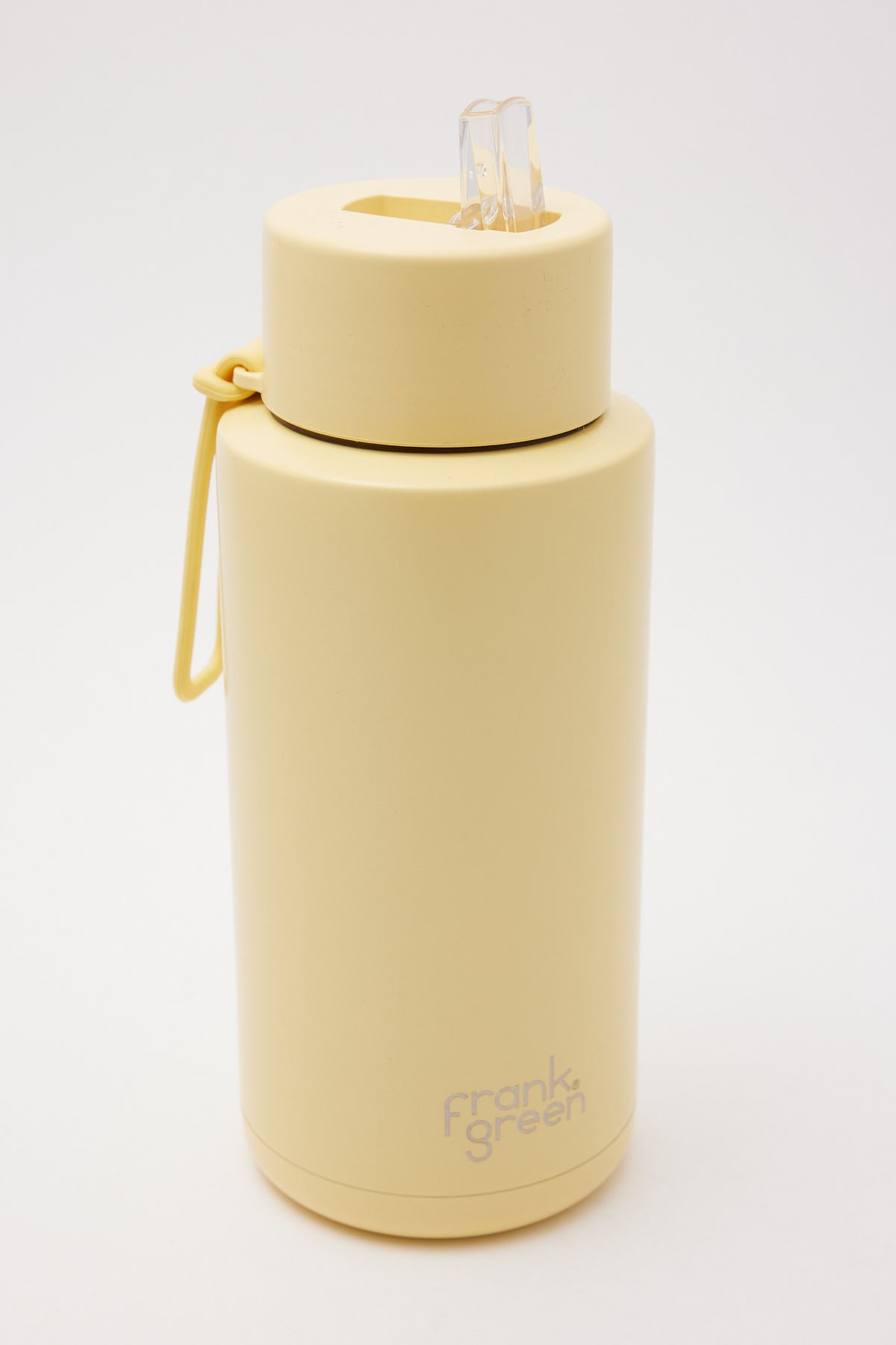Frank Green 34oz Reusable Bottle with Straw Lid Buttermilk