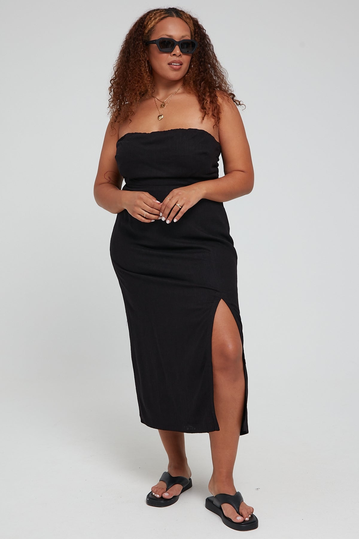 Sndys The Label Serena Dress Black