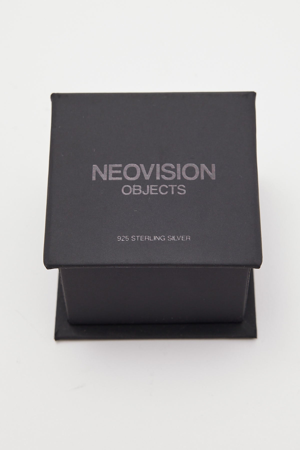 Neovision Horizon Sterling Silver Signet Ring Silver