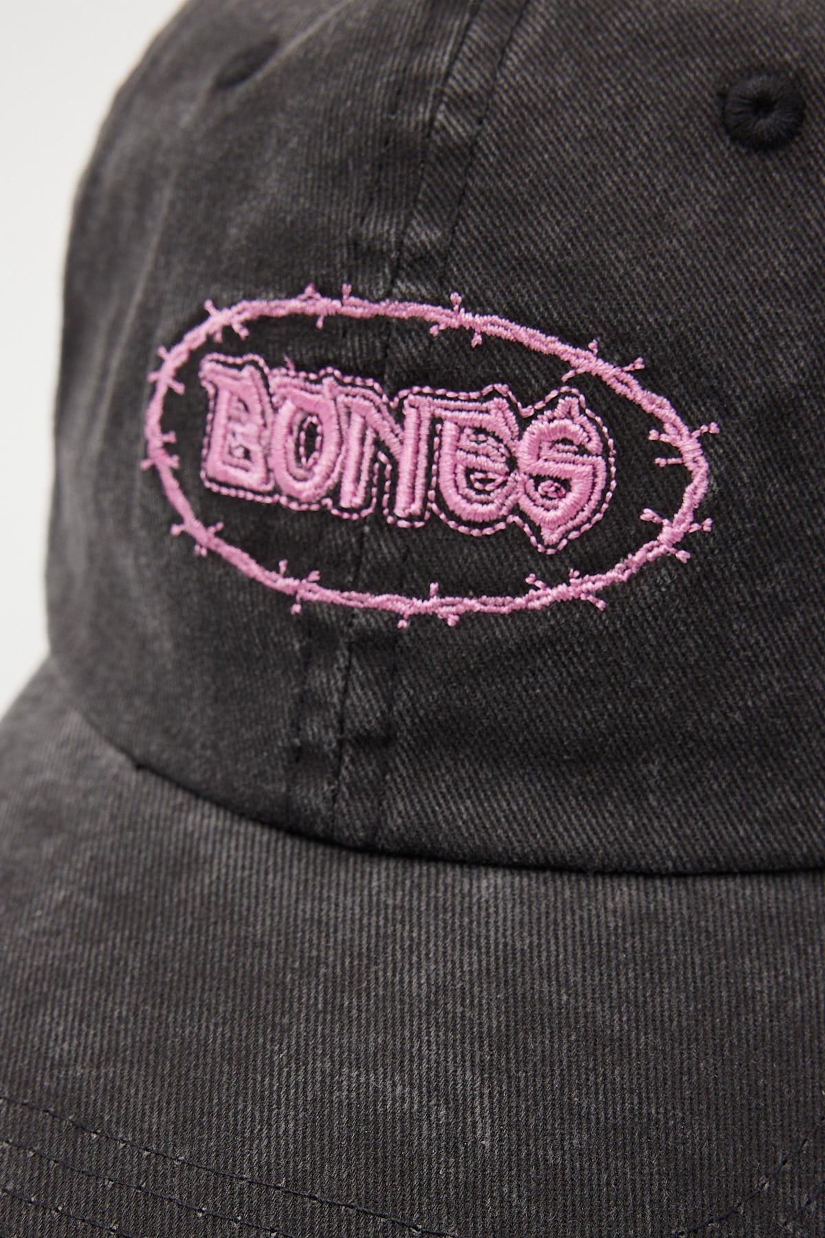 Billy Bones Club Bones Dad Hat Washed Black