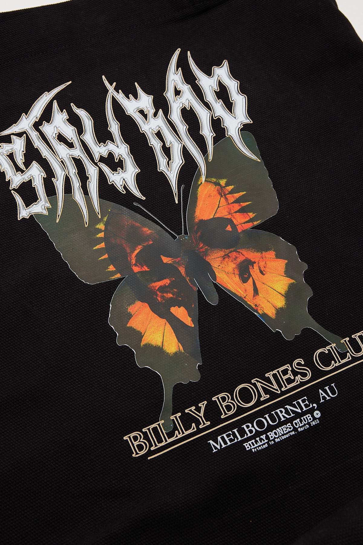 Billy Bones Club Stay Bad 3.5 Tote Vintage Black