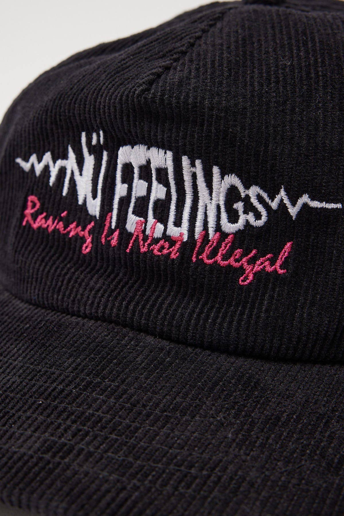 Nu Feelings Illegal Rave Worn Black