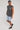 Thrills Destroyed Bones Denim Short Ash Blue