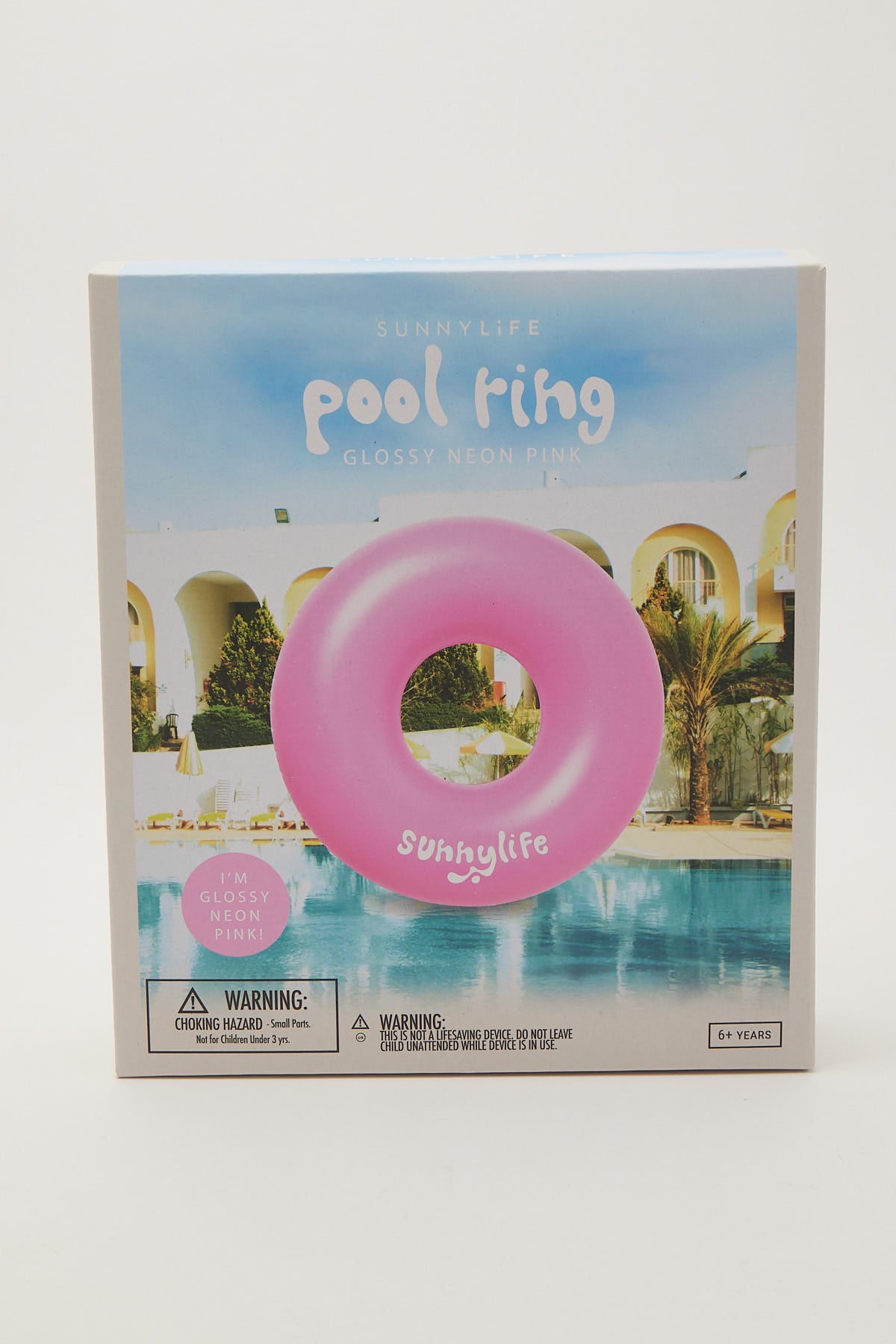Sunnylife Pool Ring Neon Pink