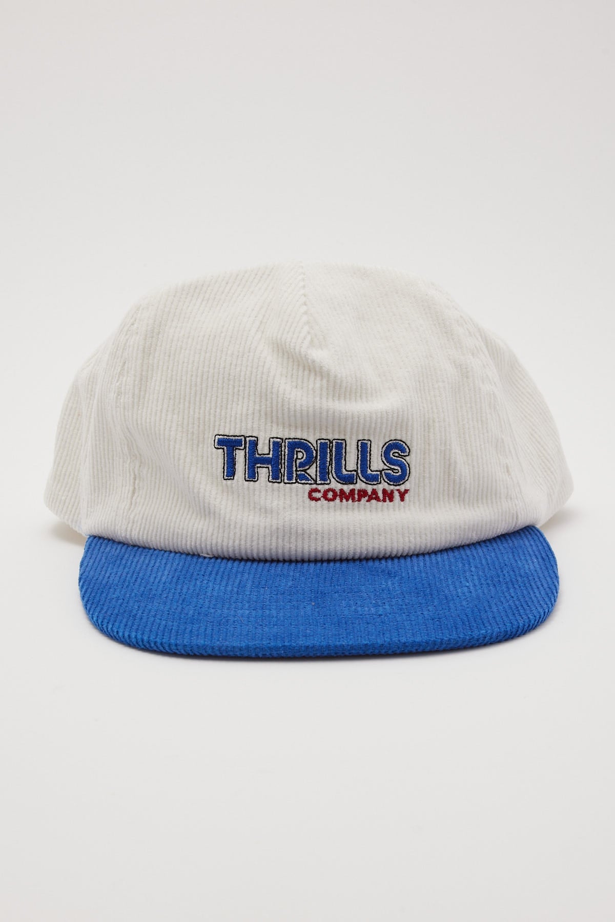 Thrills Going The Stance 5 Panel Cap Washed Royal cord