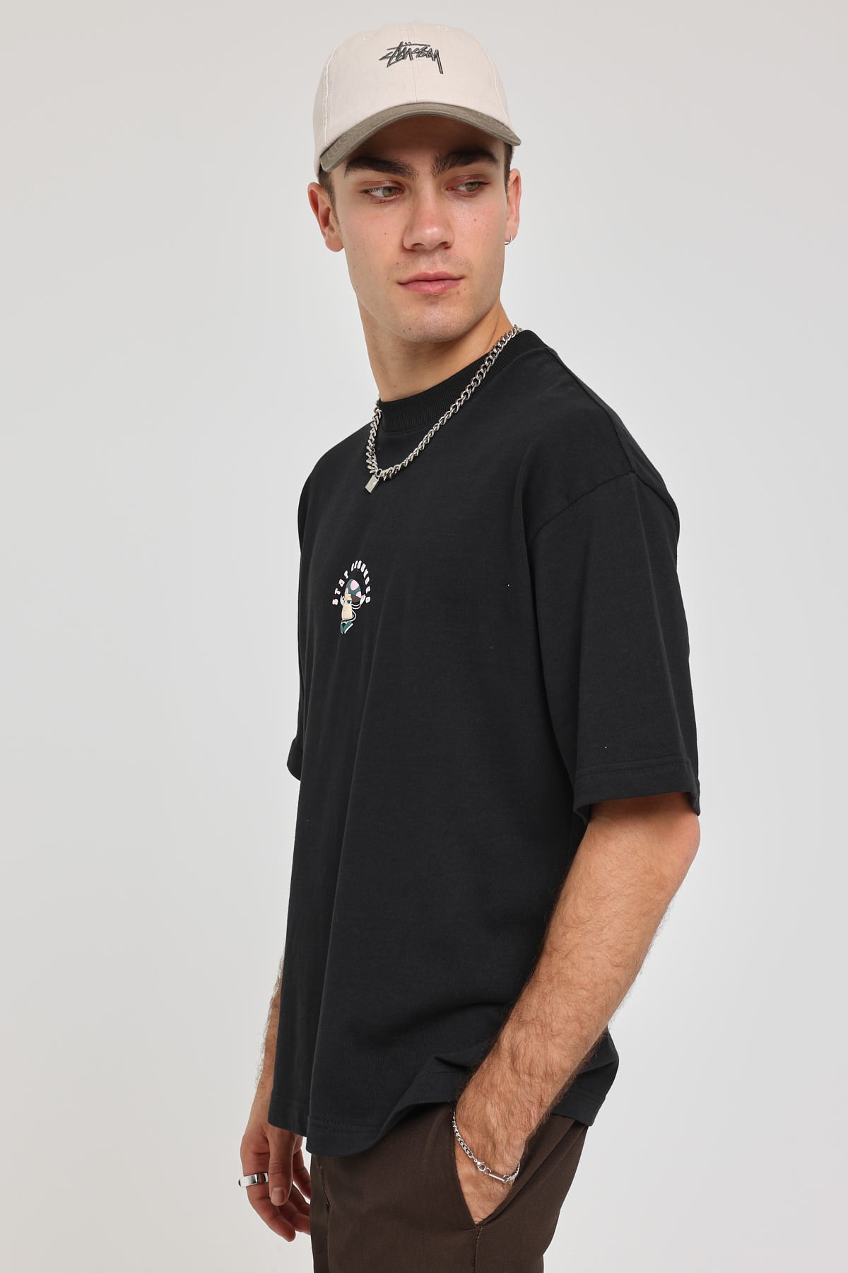 Common Need Stay Grounded Easy Tee Black Universal Store