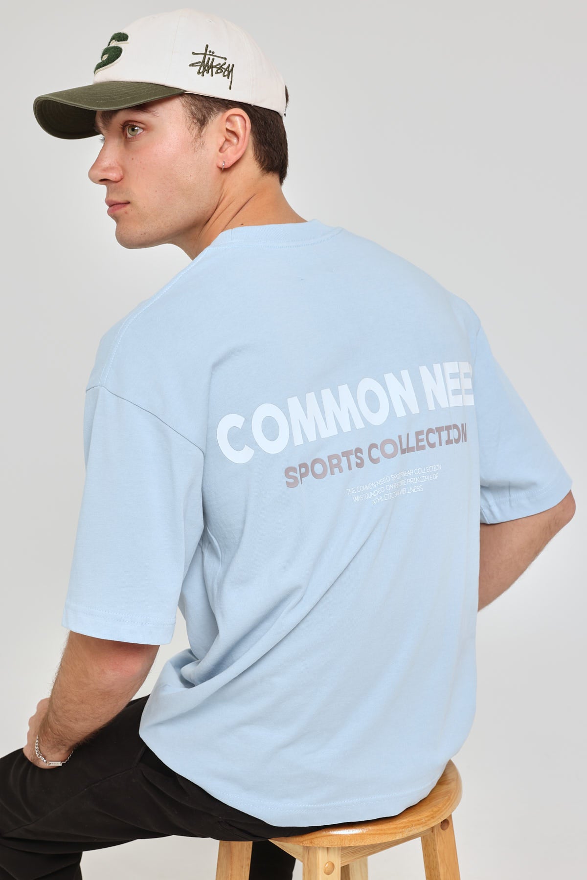 Common Need Resilient Easy Tee Ice Blue