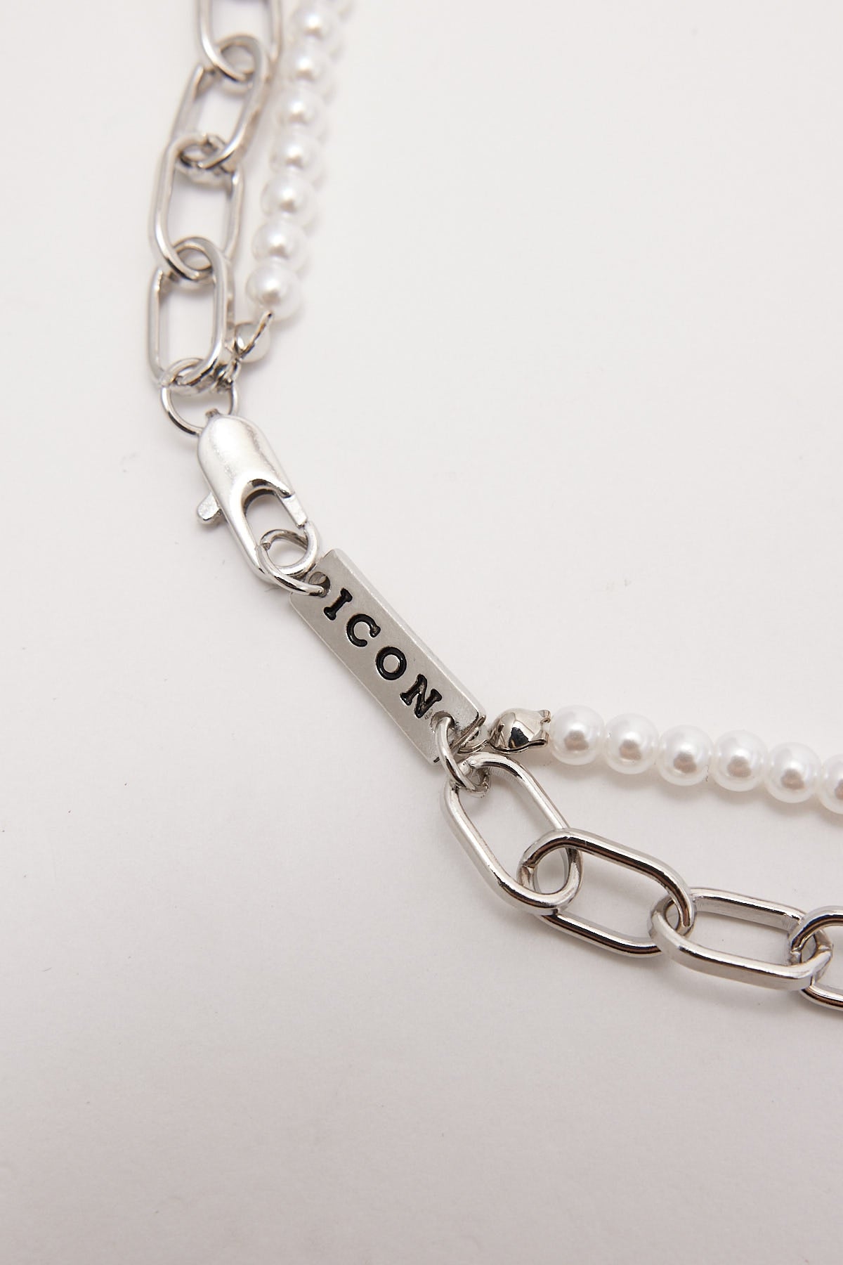 Icon Brand De La Perla Necklace Silver