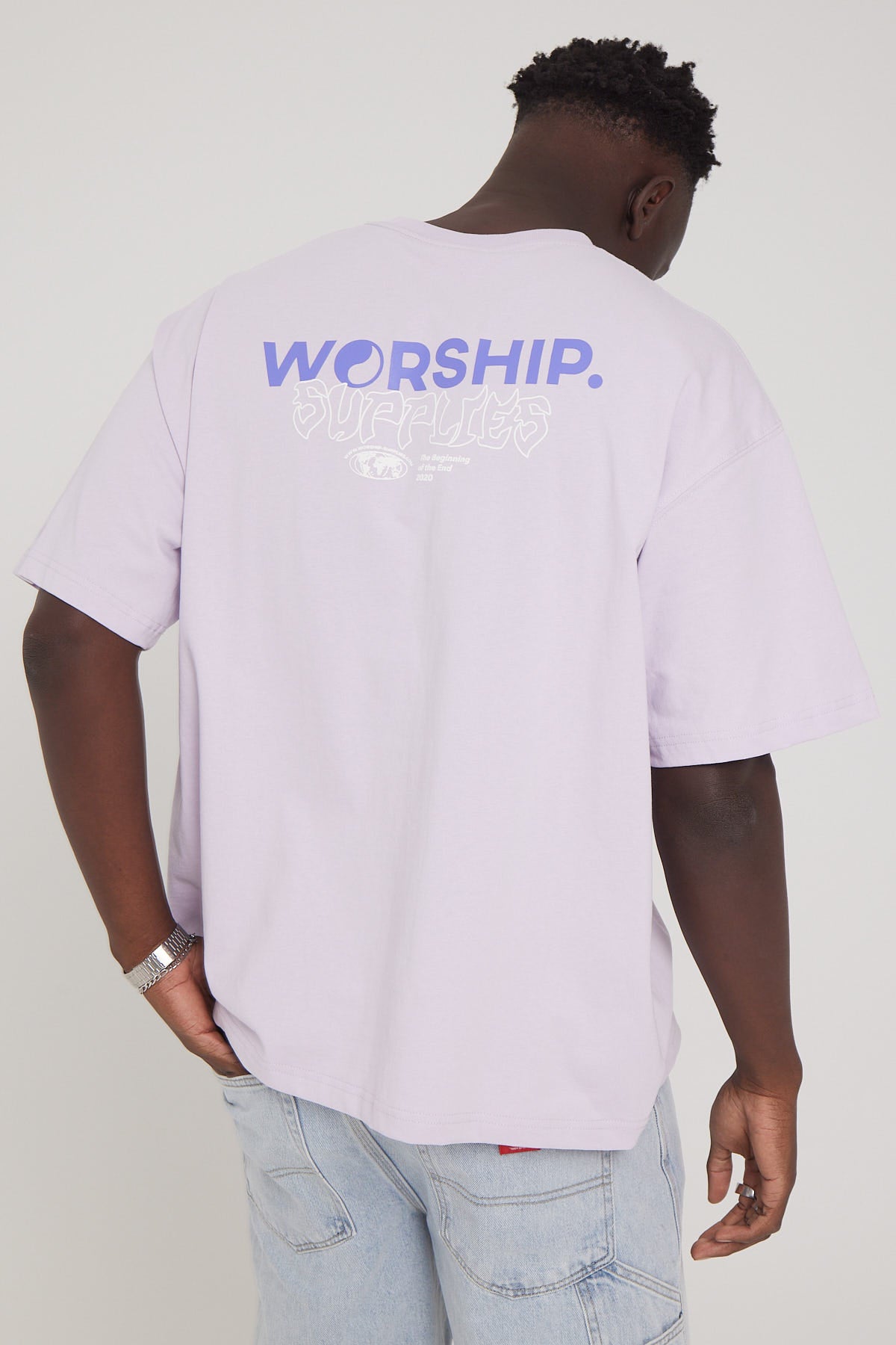 Worship Offerings Over Size Tee Orchid Hush