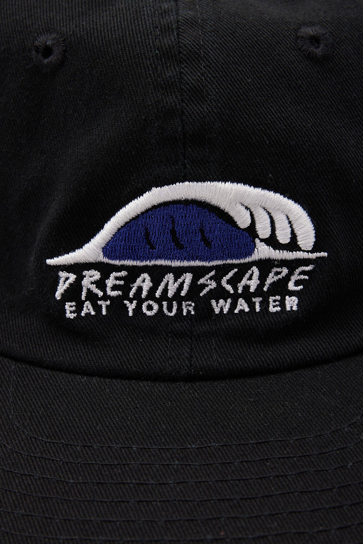 Eat Your Water Dreamscape 6 Panel Cap Black