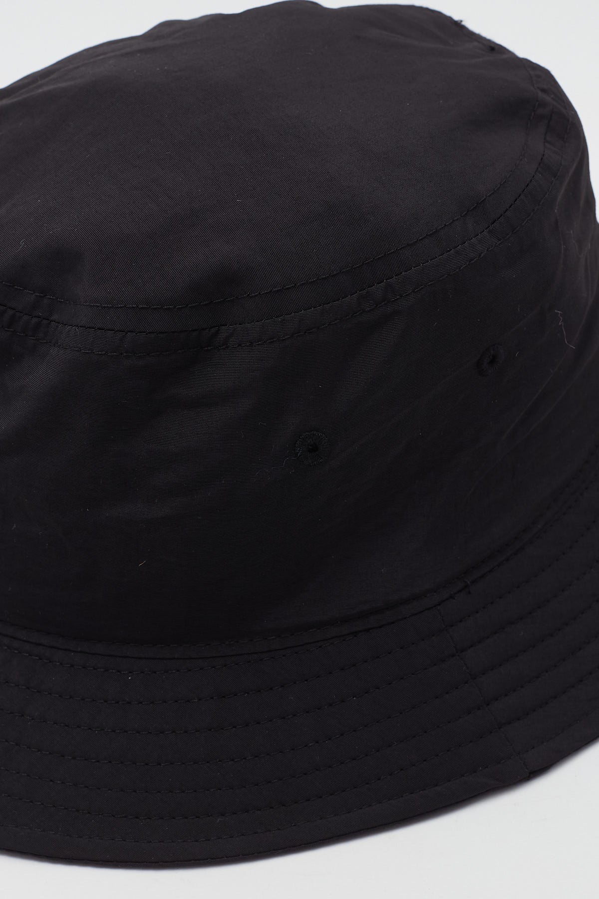 As Colour Nylon Bucket Hat Black