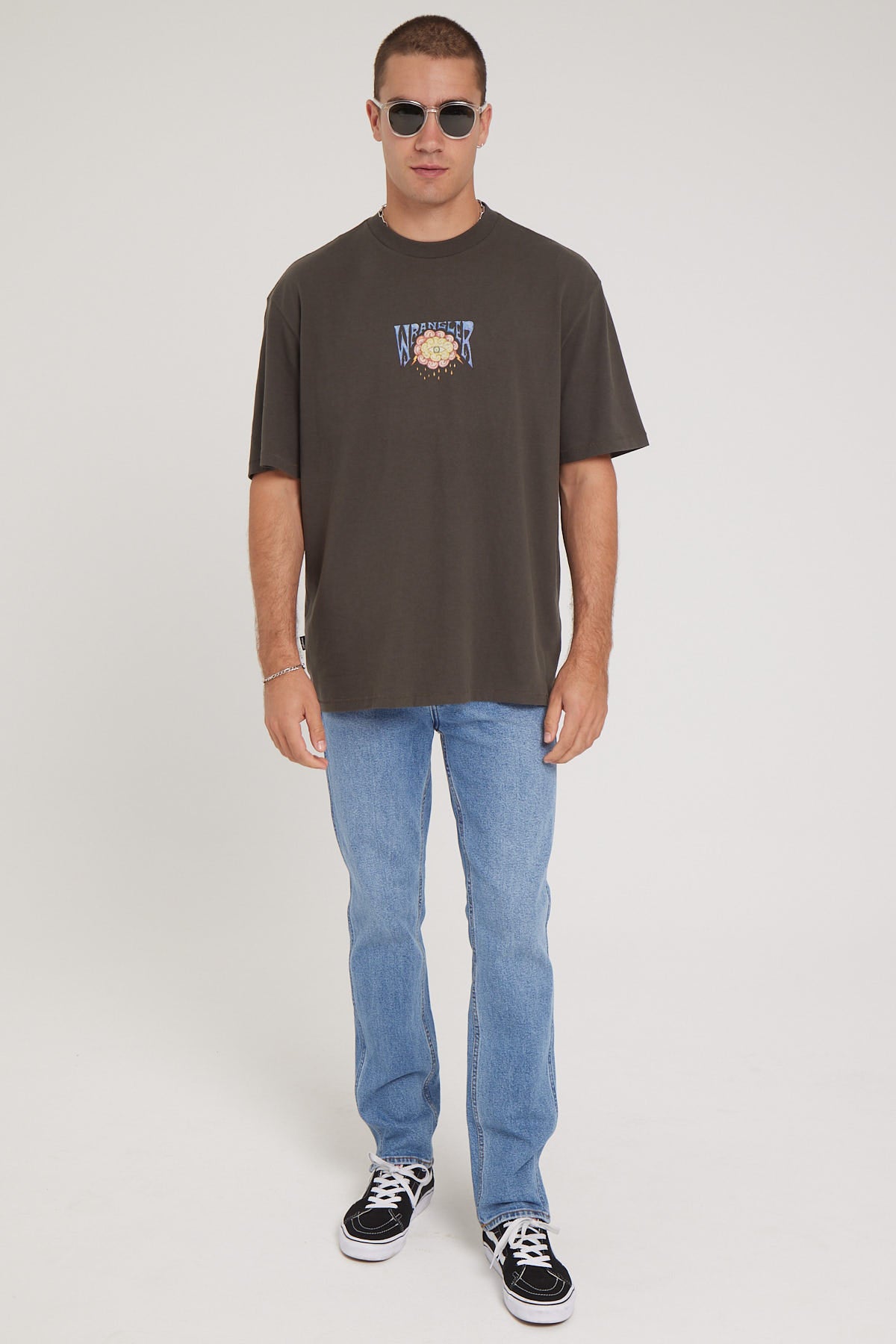 Wrangler Sid Straight Jean Motivation Blue