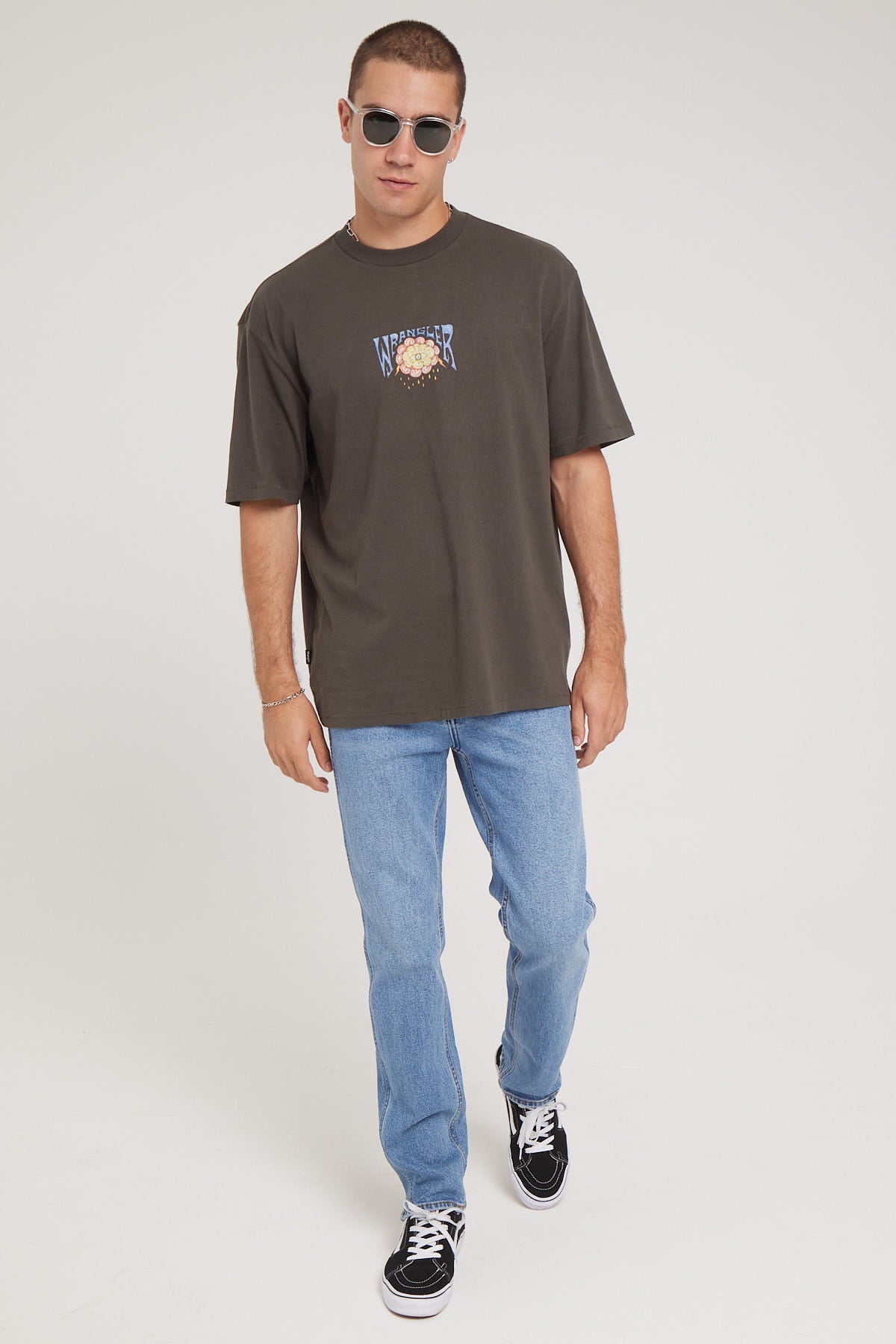 Wrangler Sid Straight Jean Motivation Blue