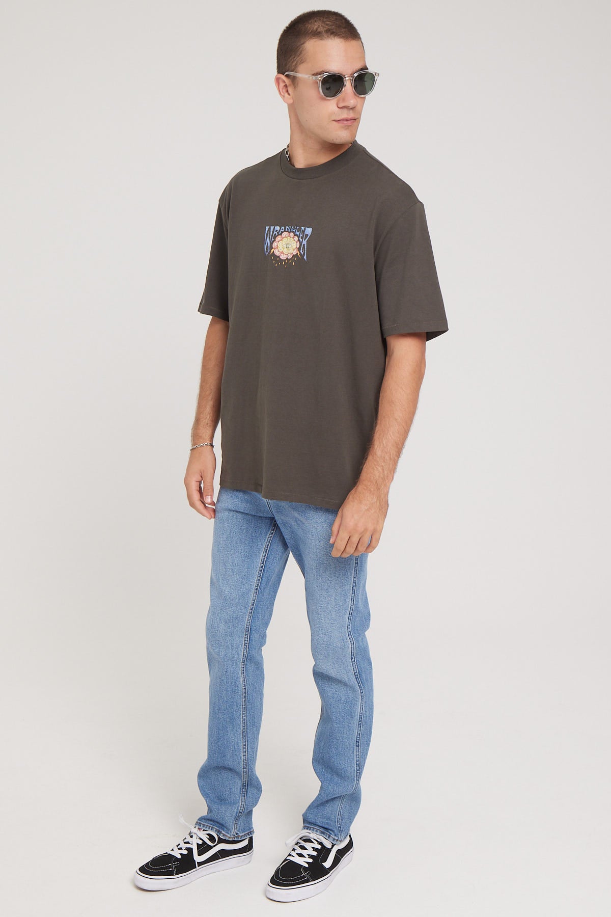 Wrangler Sid Straight Jean Motivation Blue