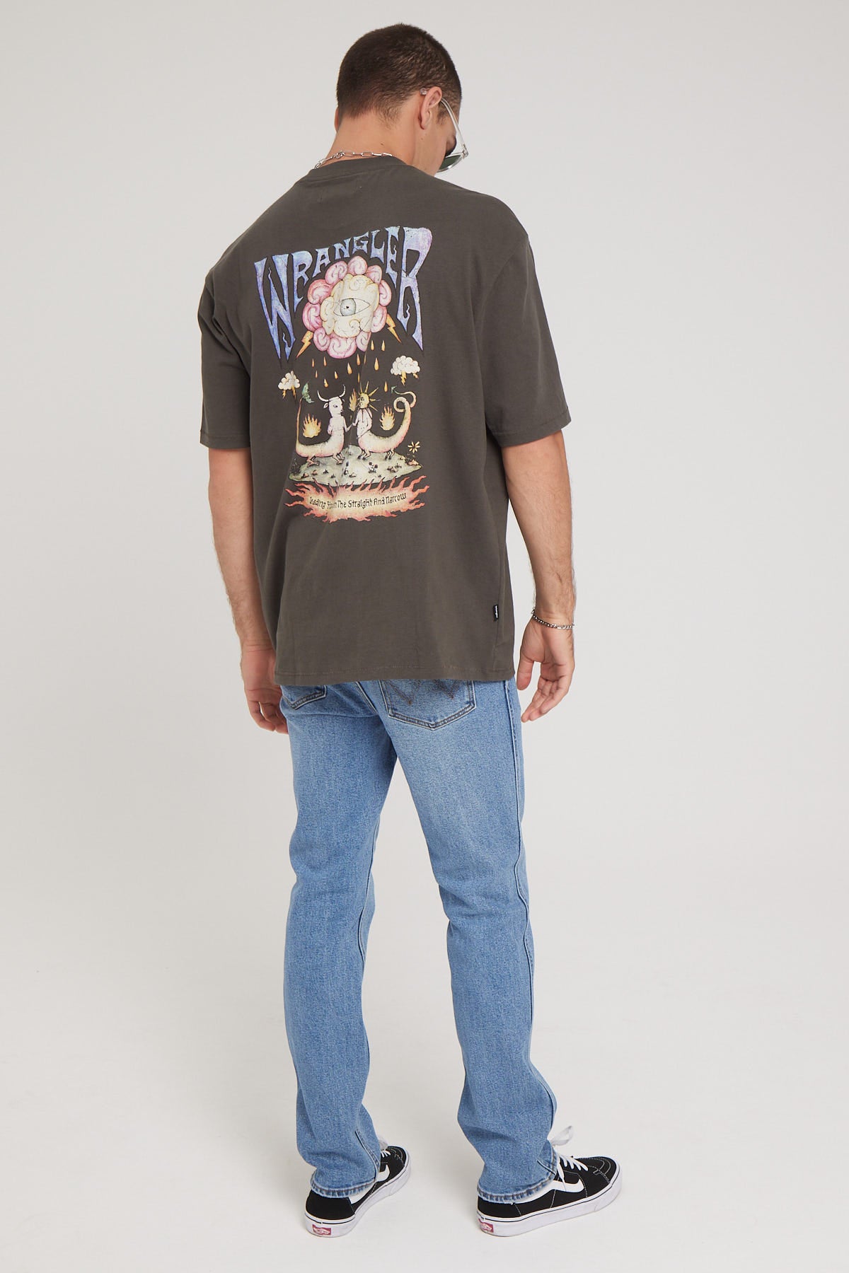 Wrangler Sid Straight Jean Motivation Blue