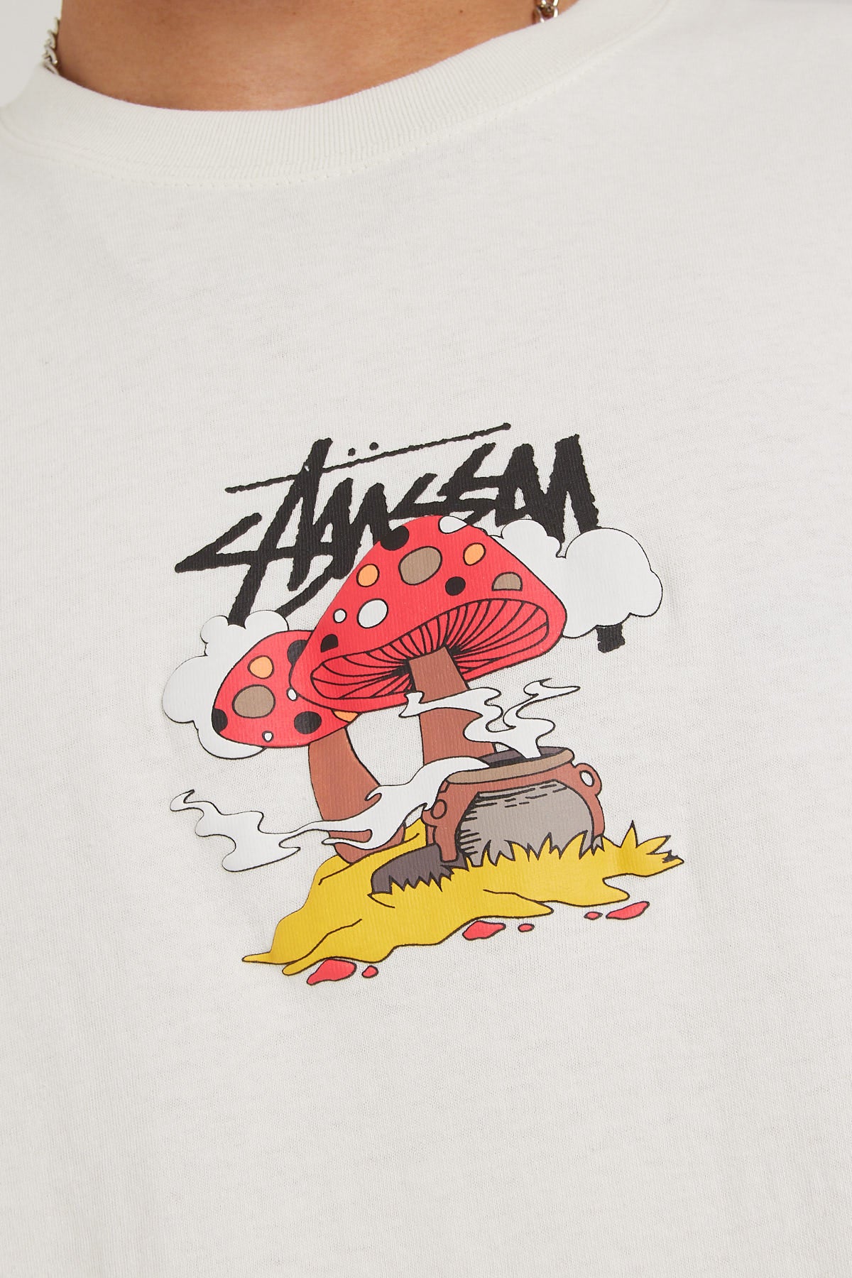 Stussy mushroom hoodie Outlet