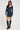 Perfect Stranger Harrow Long Sleeve Knit Mini Dress Charcoal