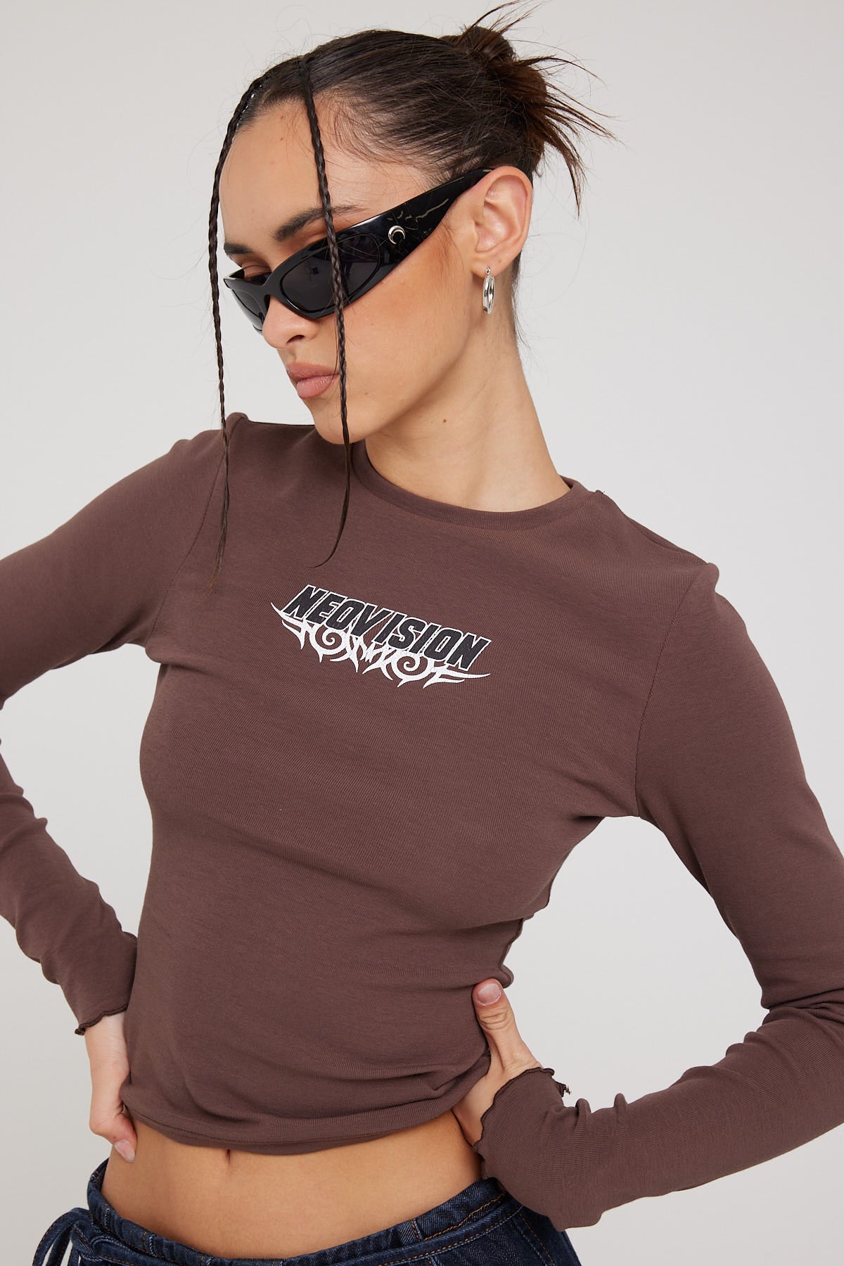 Neovision Evolution LongSleeve Baby Tee Brown Universal Store