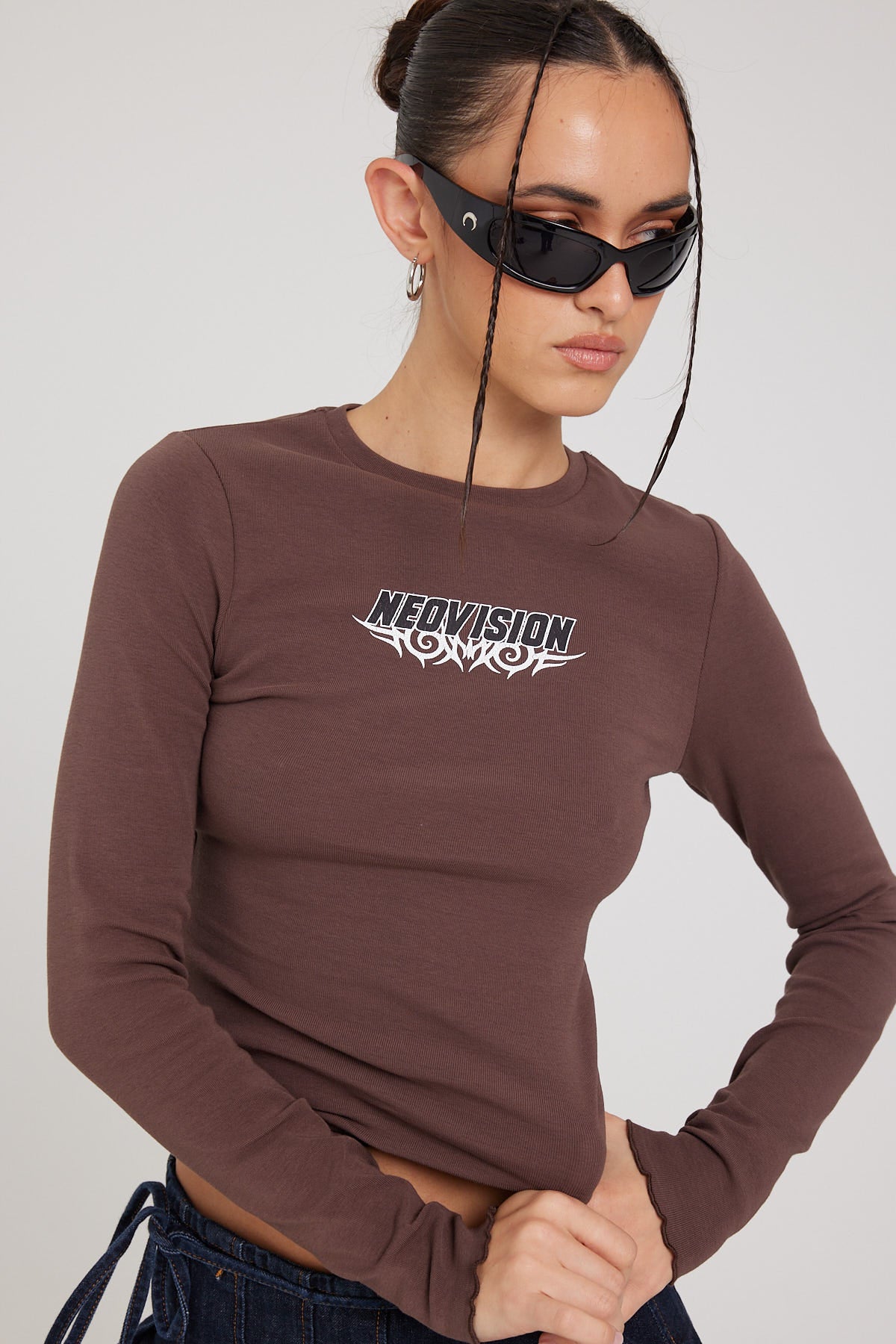 Neovision Evolution LongSleeve Baby Tee Brown Universal Store