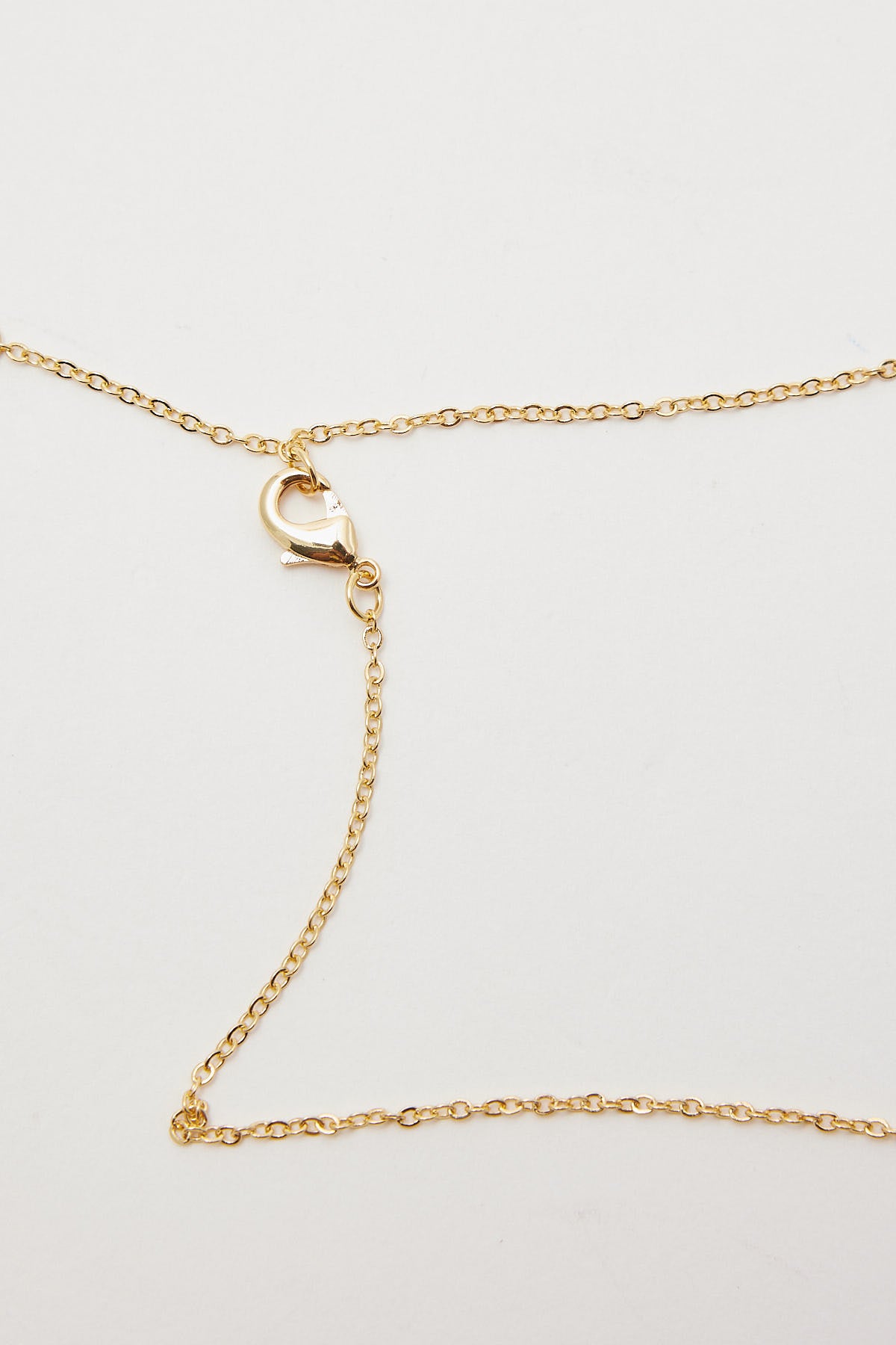 Perfect Stranger Mini Heart Plated Necklace Gold Plated