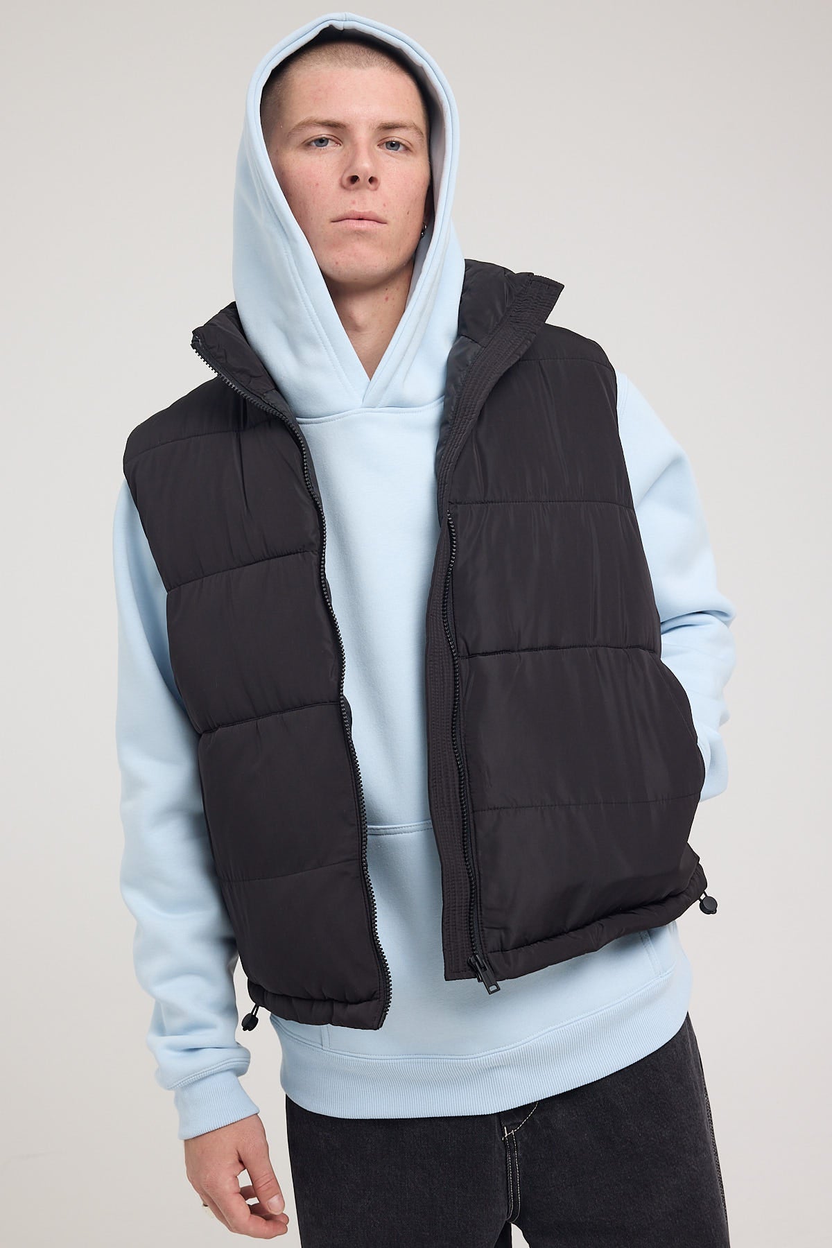 Neovision Curation Oversize Hoodie Blue